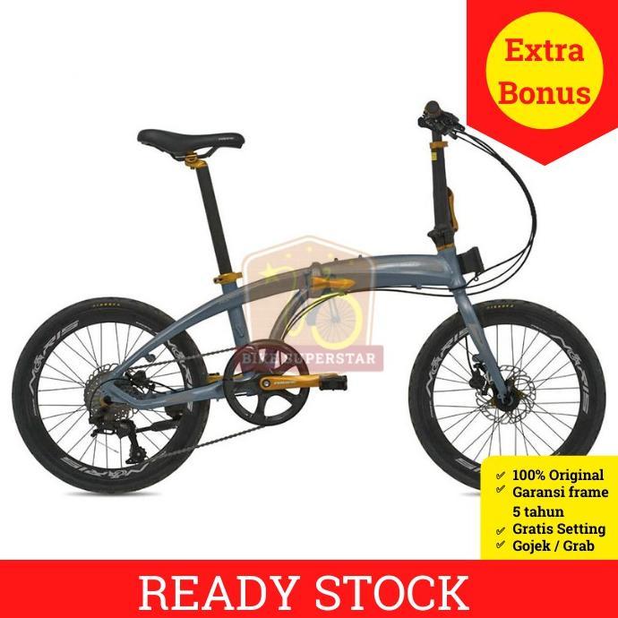 Sepeda Lipat 20 Inch  Noris 2.2 SR Alloy Cakram Hidrolik