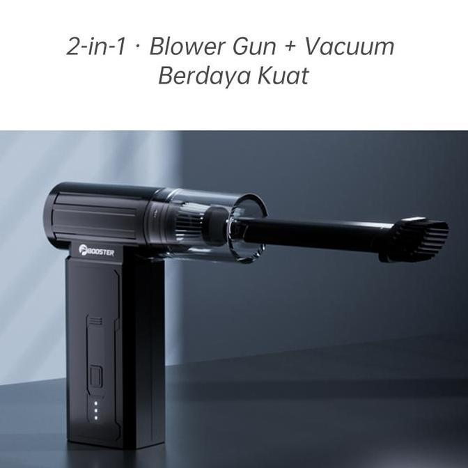 Booster W01 Mini Turbo Jet Fan USB Rechargeable Turbo Blower Fan, Motor Tanpa Sikat 130000 RPM, 35m/