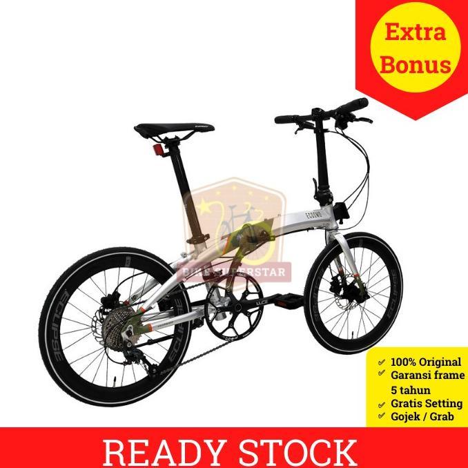 Sepeda Lipat 20 Inch Element Ecosmo 10 Save The Earth Sophia Ladjuba Edition Alloy 10 Speed Hidrolik
