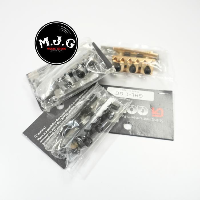 Locking Nut Gitar Elektrik Gotoh Japan Ghl 43Mm Tremolo Updown Original Dan Terpercaya