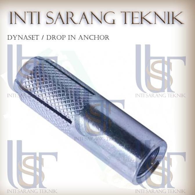 DINASET 8mm / DYNASET m8 / drop in anchor m8 / ISI 100 PCS
