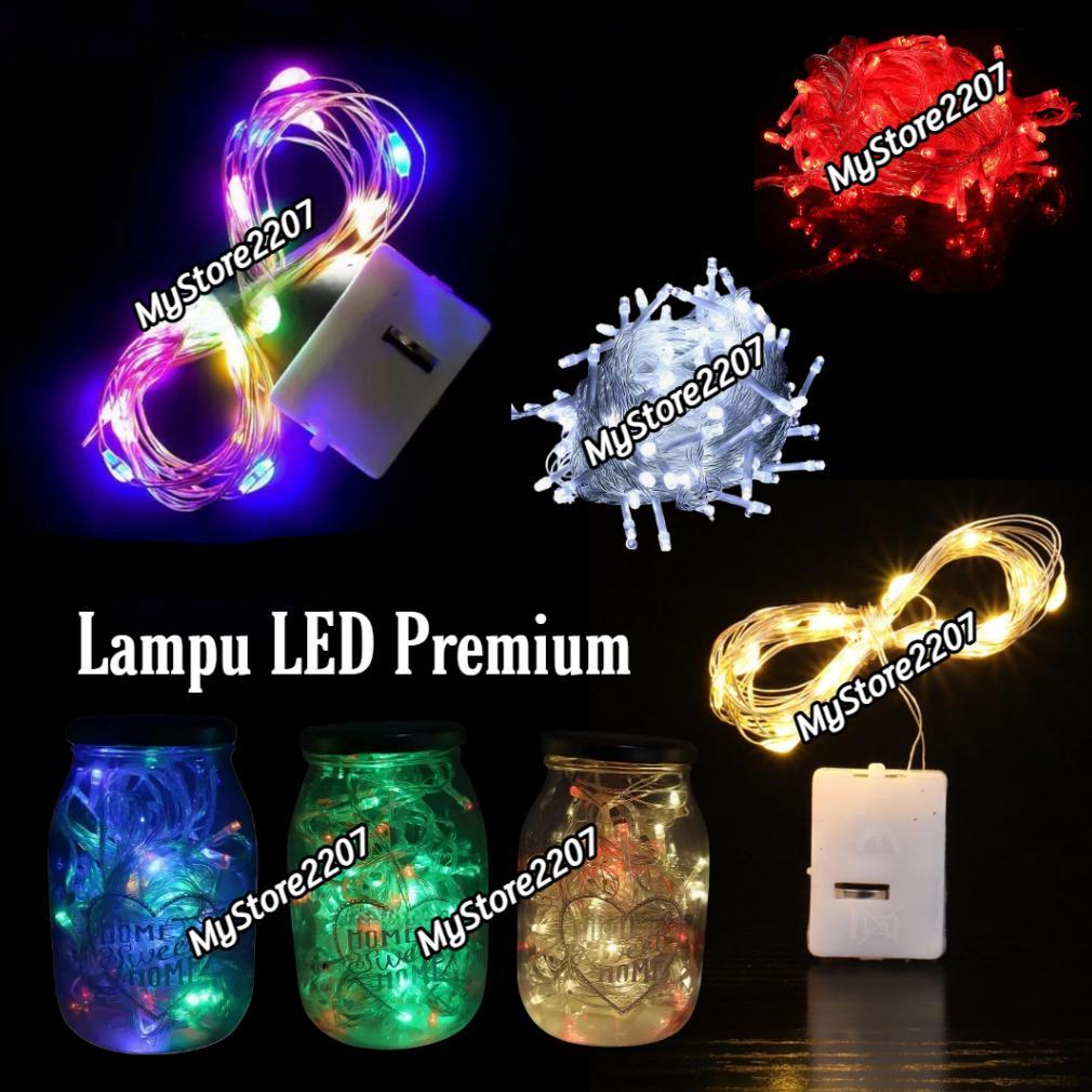 Aliandracollect Lampu Led / Lampu Tumblr Led / Lampu Kawat Led Natal / Lampu Pohon Natal Lampu Indoo
