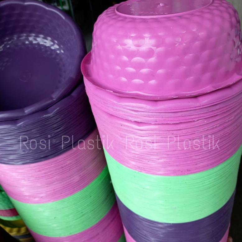 100 BIJI Baskom Nasi Hajatan Bagus / Besek Plastik / Waskom serbaguna / Wakul Nasi baskom