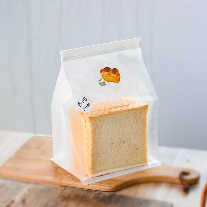 kantong kertas pembungkus roti kue / toast box paper bag