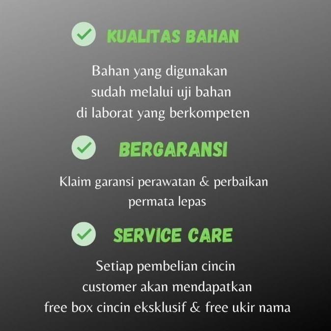 Cincin perak hitam orinal palladium platinum emas putih kuning silver nikah tunangan couple kawin H5