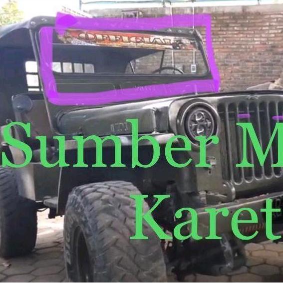 Promo Karet Kaca Depan Kaca Muka Willys Diskon