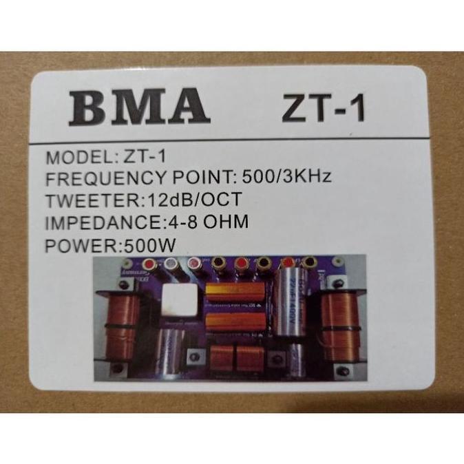 New- Crossover pasif 2 way ZT-1 BMA