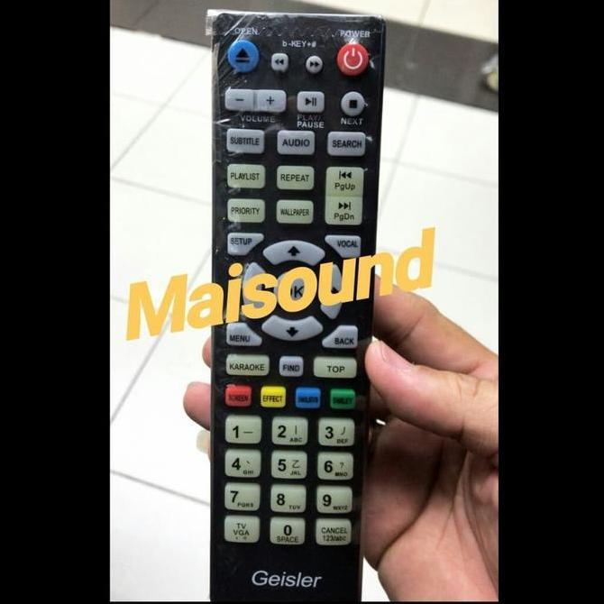 REMOTE STANDARD KARAOKE PLAYER GEISLER