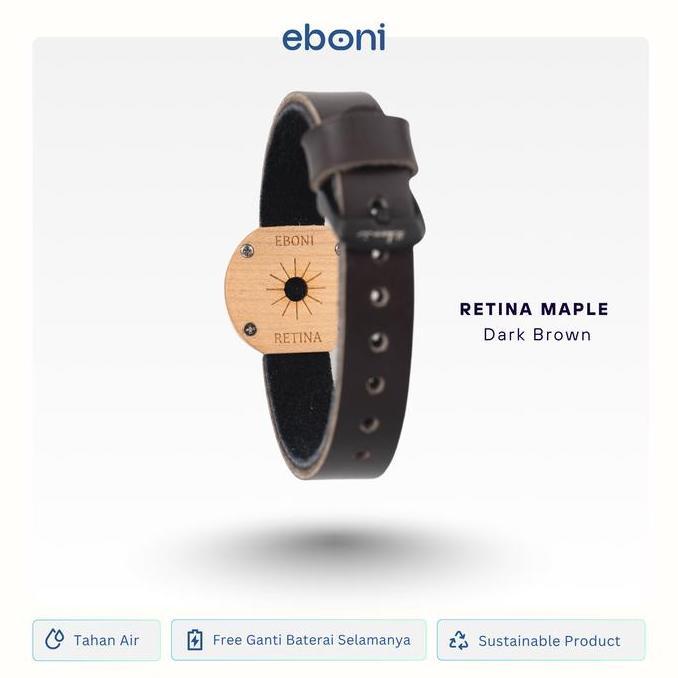 Eboni Jam Tangan Kayu  ''Retina Series''