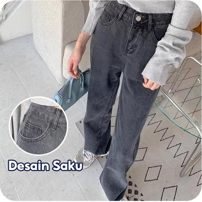 Celana Jeans wanita/celana Panjang/Cargo/Celana Jeans Cargo Wanita Kekinian/Celana Jeans Wanita Keki