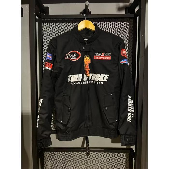 Brutal Jaket Two Stroke Rx Series Vol 4 Hitam Merah Biru Jacket 2 Tak 115 135 Cc Terlaris Best Quali
