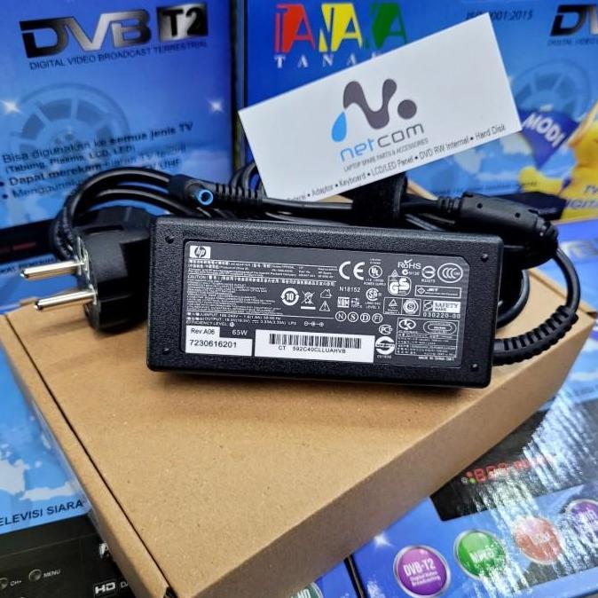 Charger Adaptor Laptop HP 14 Series HP X360 14s Pavilion 14 65Watt Ori