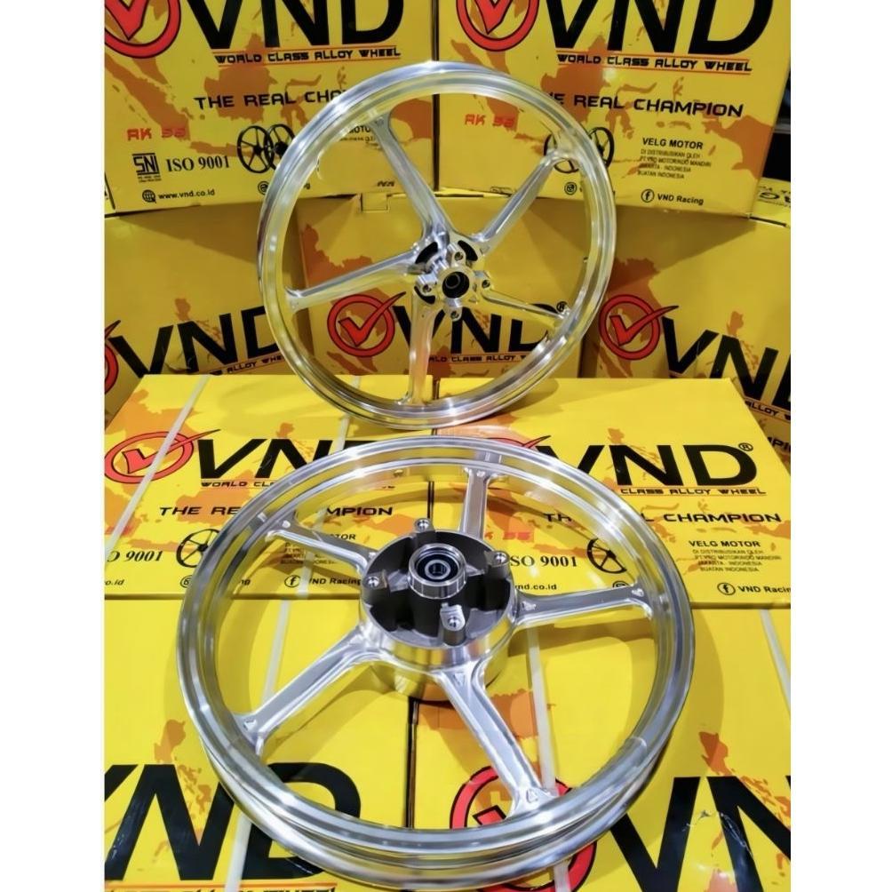 VND RACING ORIGINAL VELG AK 55 160x17 160x17 PALANG 5 SUPRA X 125 KARISMA BLADE 125 DOUBLE DISK DISC