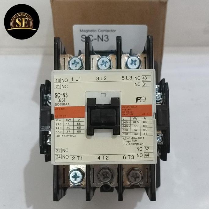 Magnetic Contactor Fuji SC-N3 Kontaktor fuji SCN3 SCN-3