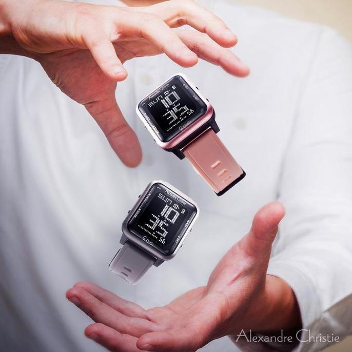 JAM TANGAN WANITA ALEXANDRE CHRISTIE AC 9344 / AC9344 DITAL ORINAL FREE TALI KANVAS Watches