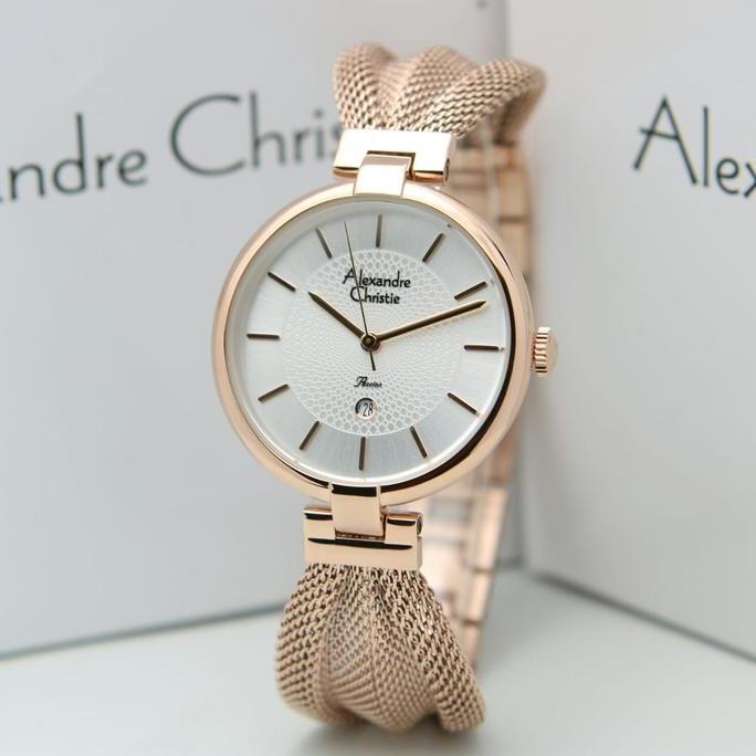 [ ORINAL ] Jam Tangan Wanita / Cewek Alexandre Christie 2872 AC 2872
