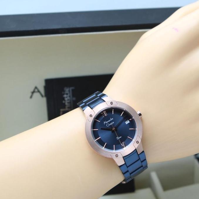 [ ORINAL ] Jam Tangan Wanita Alexandre Christie 2A12 AC 2A12 LD
