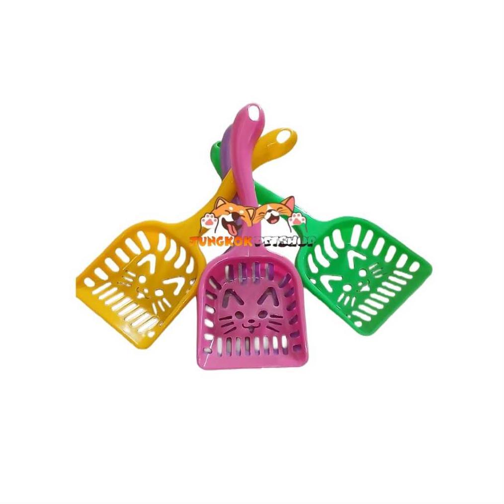 Raniah - Serokan Pasir Kucing - Cat Litter Scoop - Sekop Poop Kucing - Racun Shopee