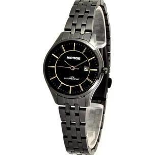 Mirage Watch - Jam Tangan Wanita Mirage Official Full Hitam Model Tipis 8544 / 8882 L Stainless Watc