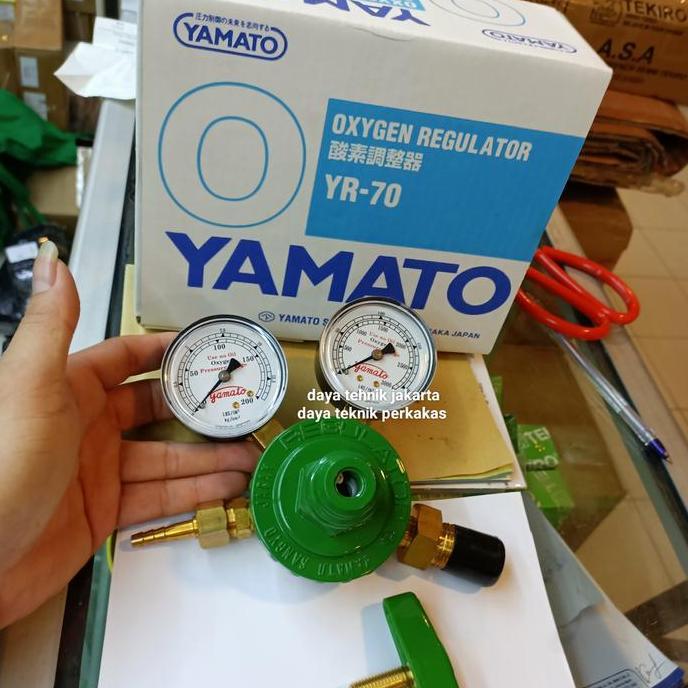 Yamato Regulator Oxygen Standar Yr-70 - Regulator Gas Oksigen Original