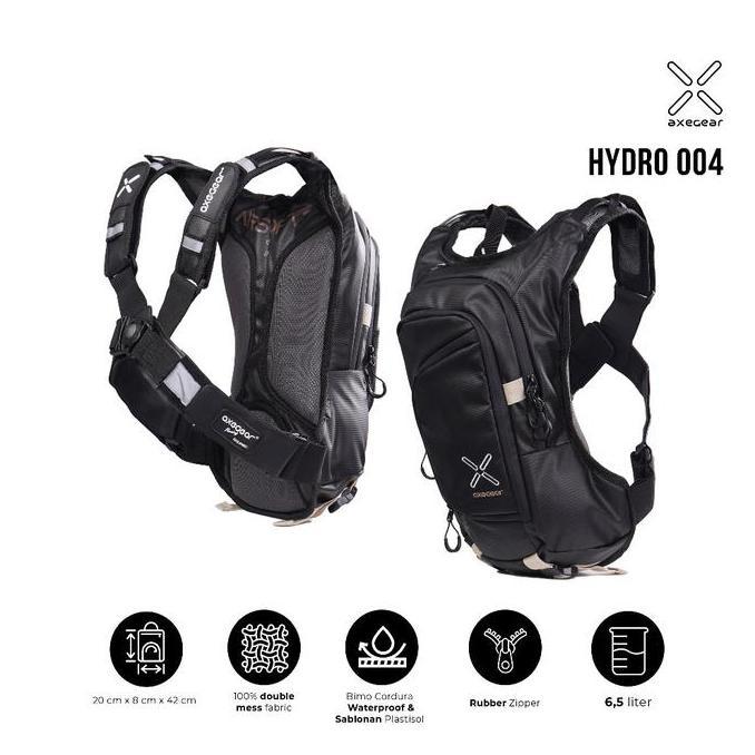AXEGEAR HYDROPACK 04 - TAS TRAIL TRABAS MOTOCROSS MTB ORIGINAL DAN TERPERCAYA