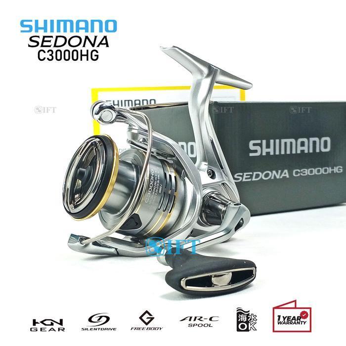 Reel Shimano Sedona Fj 500 S/D 5000 | Hagane Laut [23] Resmi Original Dan Terpercaya