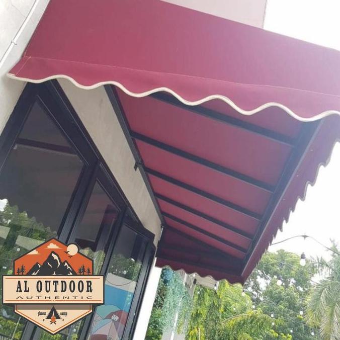 Spesial Kanopi Awning Kain Sunbrella Custom Ukuran Dan Warna Harga Permeter