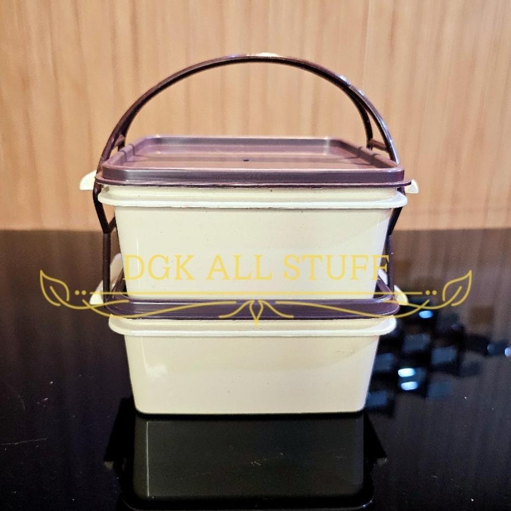 hot deals hot sale rantang segi persegi petak tempat kotak makan bekal bontot anak kerja katering pr