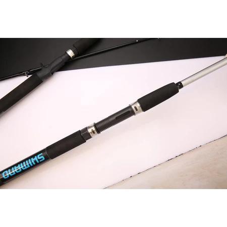 Shimano Set Pancing Lengkap - Joran 2 Bagian Portable & Reel Berputar Awet Cocok Untuk Pancing Laut 