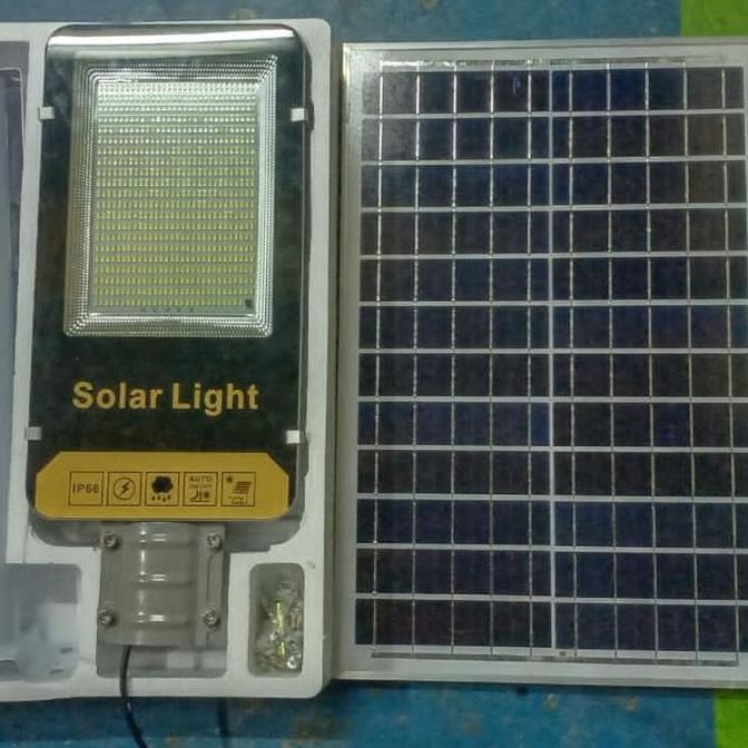 Lampu jalan 400w solar panel lampu PJU 400 watt solar cell remote