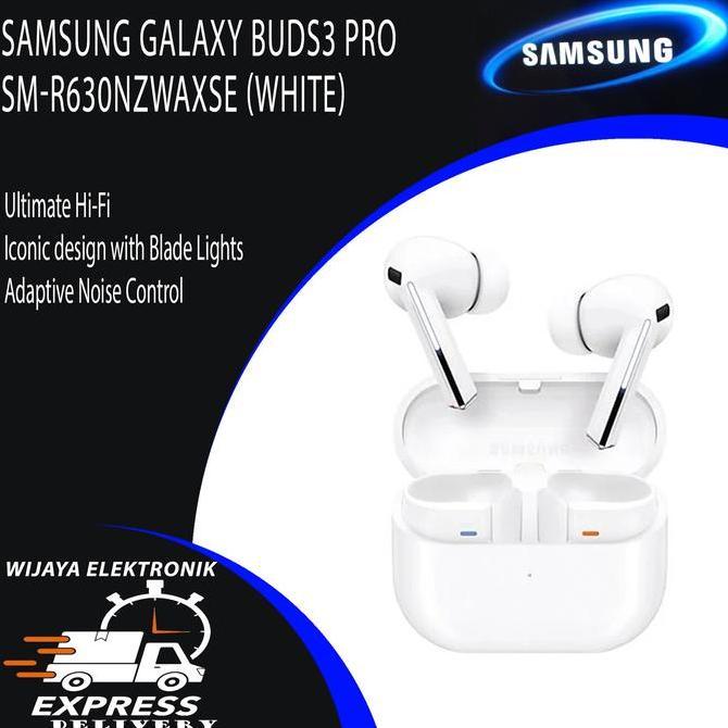 Promo Samsung Galaxy Buds3 Pro - Airpods samsung Buds3 Pro White SM-R630NZWAXSE Garansi Resmi SEIN D