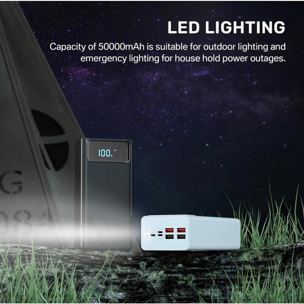 Promo Terbaru Best Sale 60000Mah Powerbank Fast Charging Full Capacity 4 Usb Charge Ports Pd Fast Ch