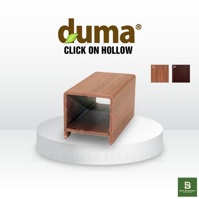 Promo READY STOCK TANPA NUNGGU WPC Duma Panel 4 Meter Tipe Click on Hollow Click-on-Hollow COH 50x50