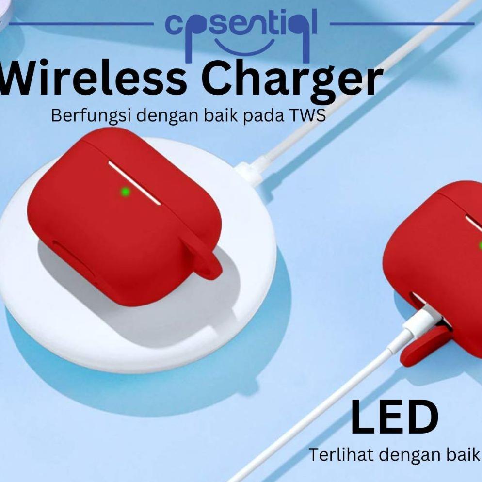 HOT DEALS COD CASE AIRPODS BASIC PLAIN FREE HOOK GEN 1/2 GEN 3 GEN 4 &  PRO INPODS 12 I12 FREE HOOK 