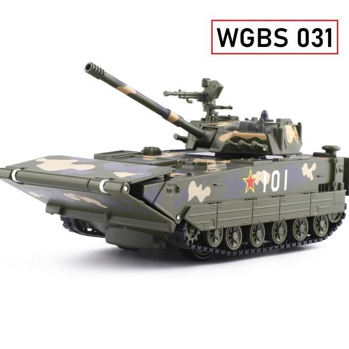 Diecast Tank Military Model Tank Amphibi Mainan Anak Kode 782