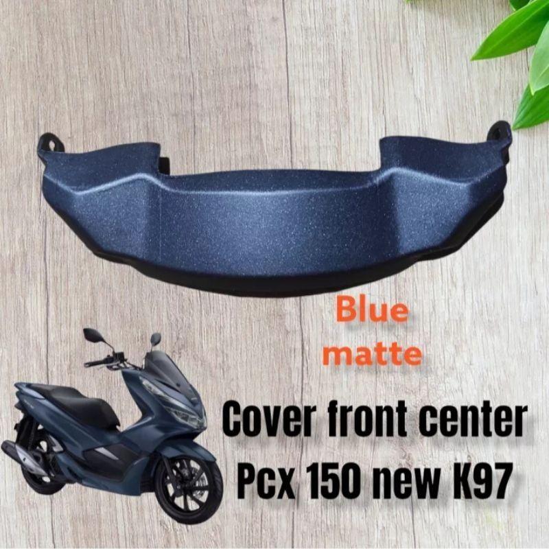 COVER FRONT CENTER DAGU PCX 150 NEW LOKAL K97 HITAM PUTIH BROWN MATTE COKLAT MERAH DOFF
