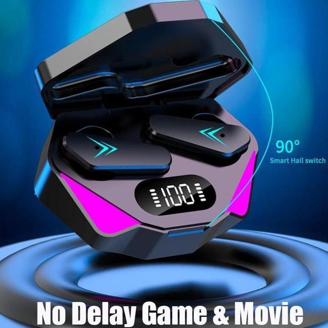 Terpercayamutu- Headset Bluetooth Khusus Gaming Tws X15 Bluetooth