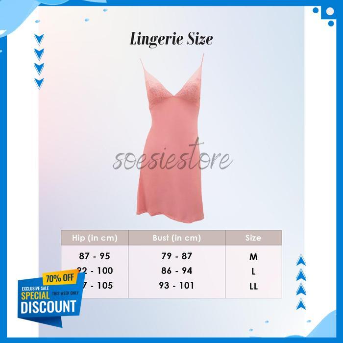 WACOAL VEL LINGERIE IN 3224 KUALITAS IMPORT 