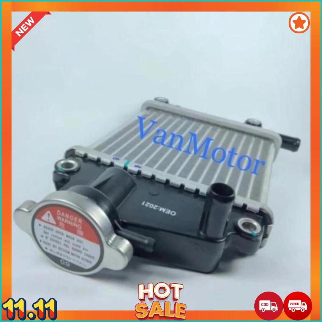 RADIATOR VARIO 110 KARBU VARIO TECHNO TEKNO KARBU HONDA KVB SET TUTUP RADIATOR [S1]
