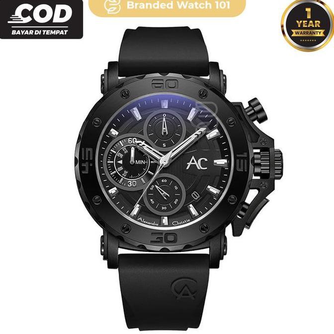 Jam Tangan Pria Alexandre Christie AC 9205 / AC9205 / 9205 Carbon Garansi Resmi 1 Tahun
