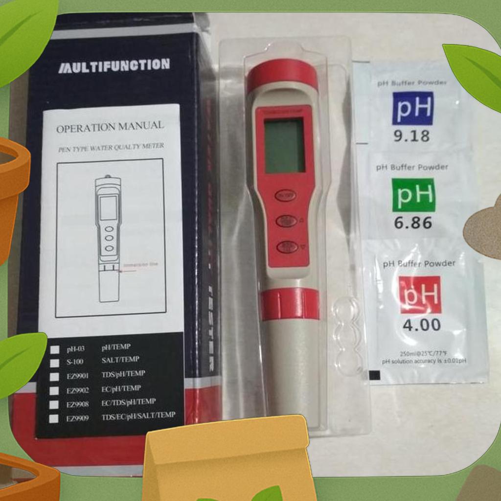 Ph/Tds/Ec/Temperature Digital Meter 4 In 1
