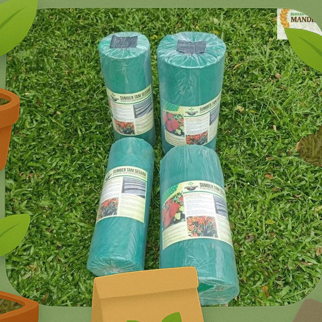 Plastik Mulsa Hitam Perak Lebar 100 Cm