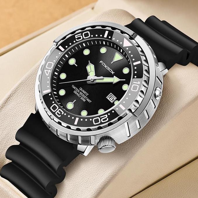 LIGE terbaru jam tangan pria fashion original anti air jam tangan