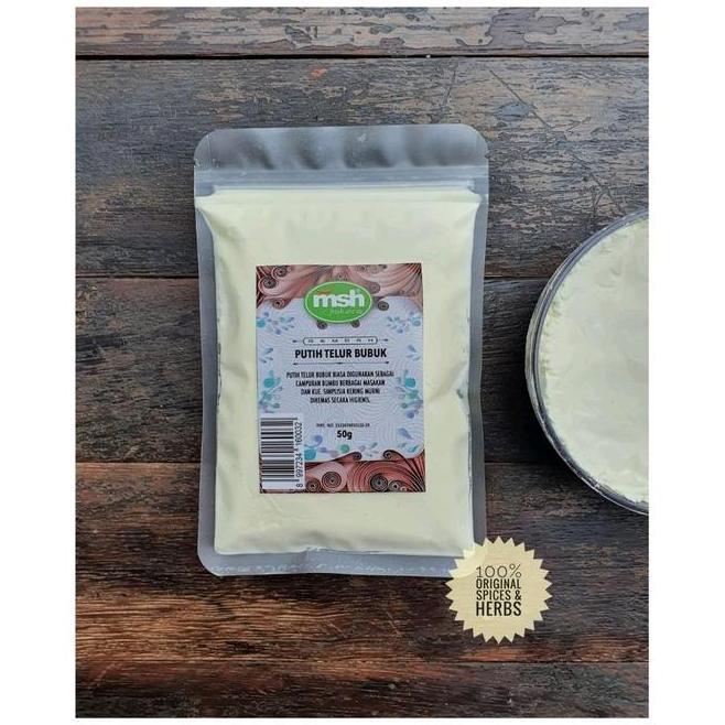 Putih Telur Bubuk 50Gr