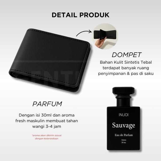 Hampers Kado Giftbox Cowok Ulang Tahun dengan Dompet, Jam, Parfum dan Sabuk Kulit Pria