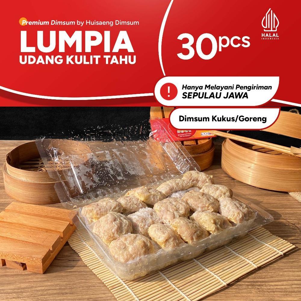 Dimsum Premium Lumpia Udang Kulit Tahu isi 30 pcs dengan Saus di Kota Bandung Indonesia Halal (Froze