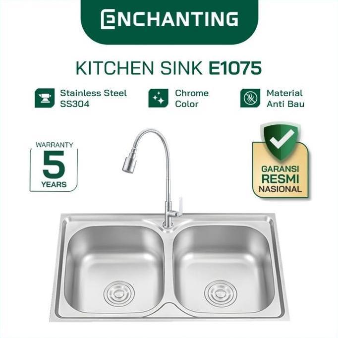 Set Sink Bak Cuci Piring Europe Enchanting E1075