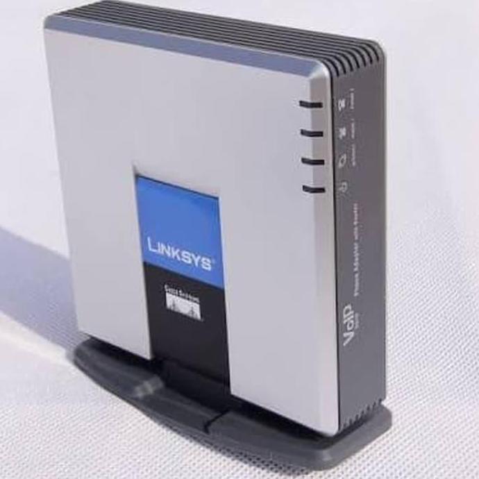 Grosir Linksys Spa2102 Sip Voip Fxs Ata Gateway 2 Port (Upgrade Pap2T-Na)
