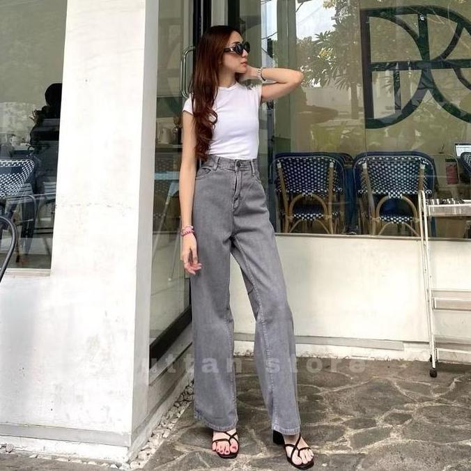 Loffy Straht Jeans Luttan