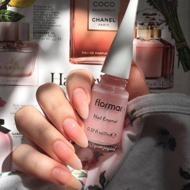 Warna Pink Kuku KUTEK FLORMAR NAIL ENAMEL 397 Rose Coral dan 077 Light Pink Bukan Kutek Sah Sholat